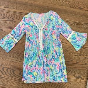 Lilly Pulitzer Mermaid Swim Coverup